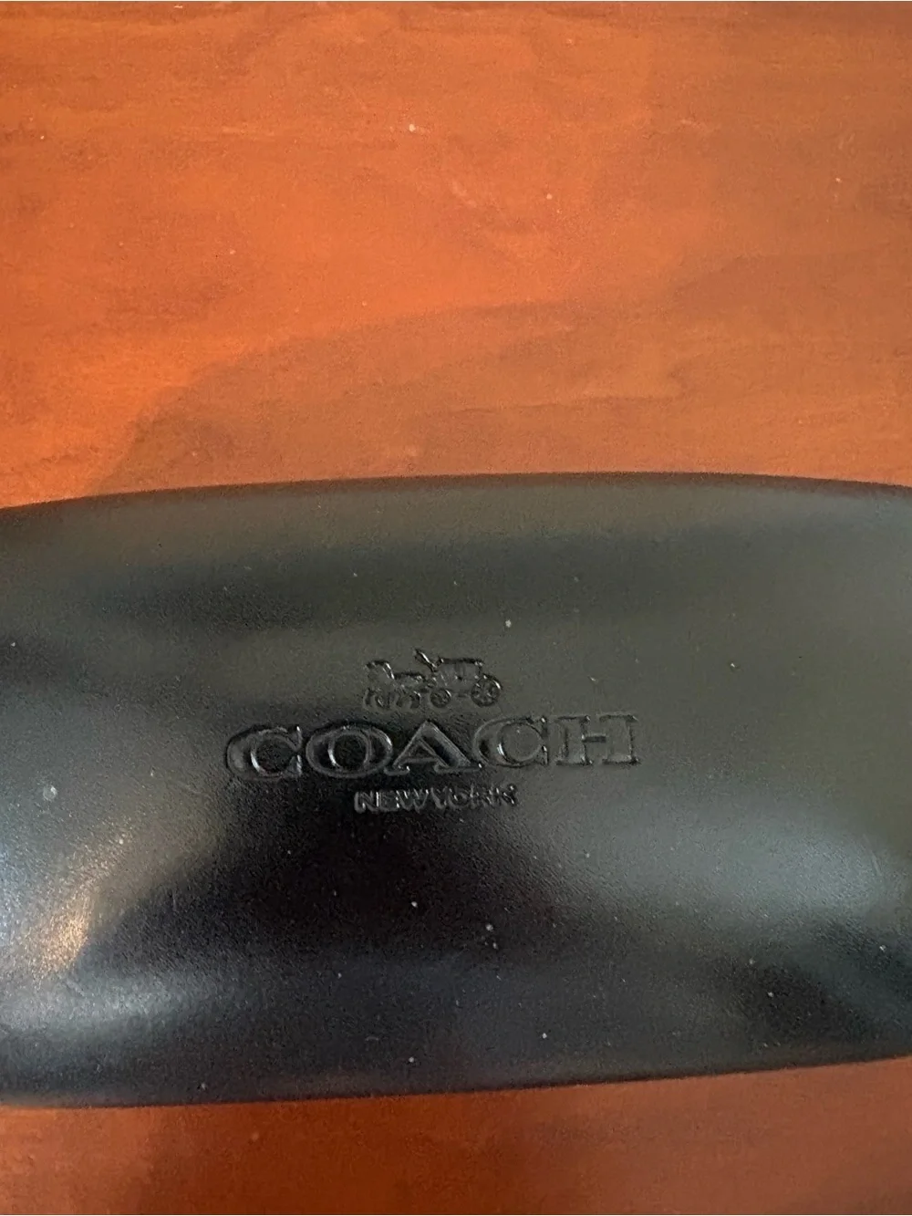 Coach New York Black Hard Shell Eyeglass Sunglasses Case